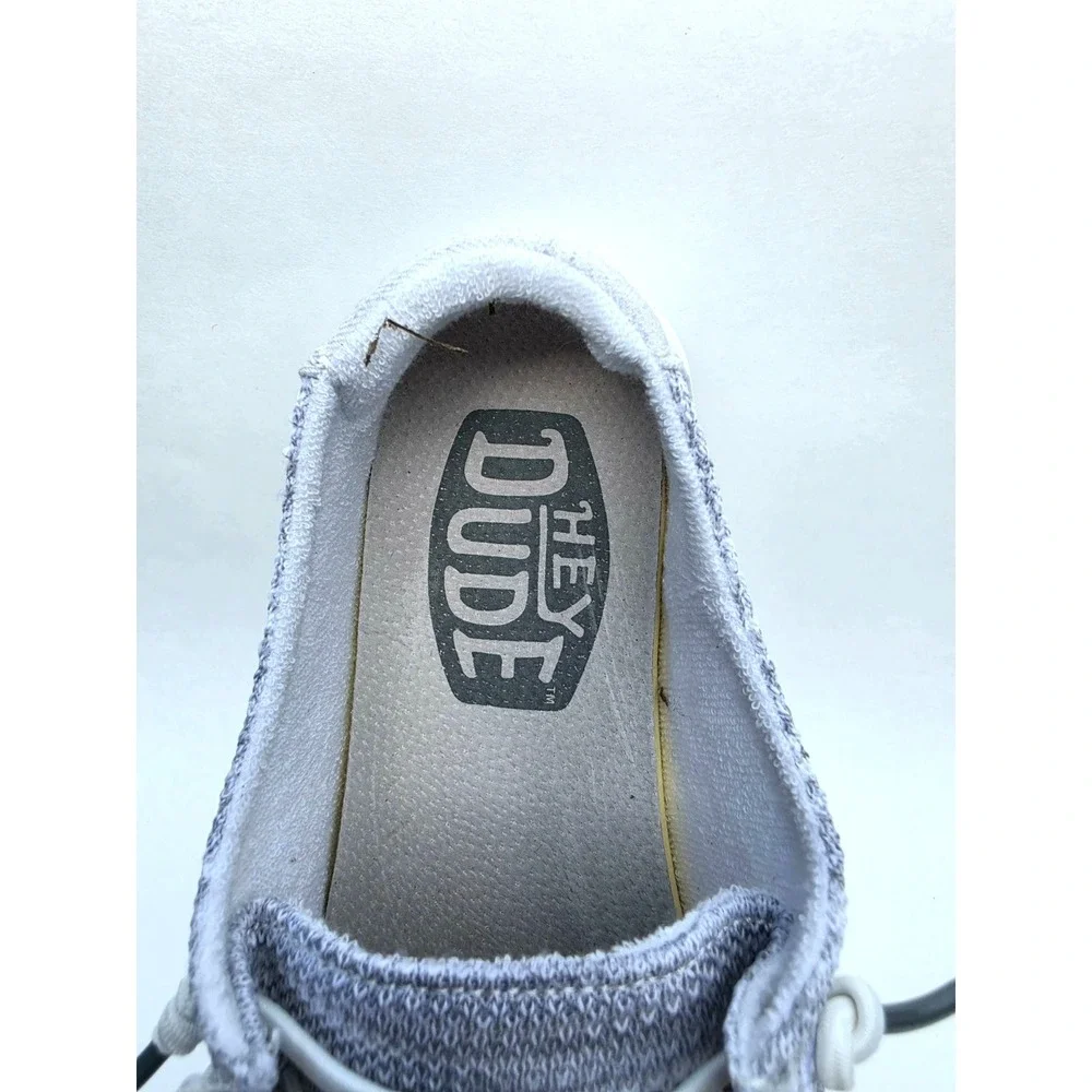 Hey Dude Wendy‎ Sox Glacier Grey Womens 5